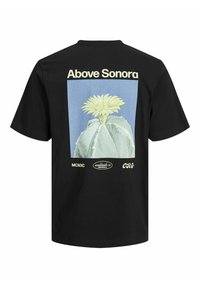 Jack & Jones GEDRUCKT RUNDHALS - T-shirt con stampa - black