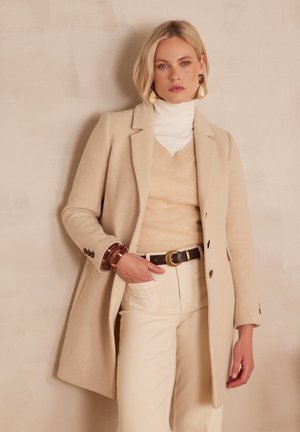 ANABELLE BIS M - Halflange jas - blanc