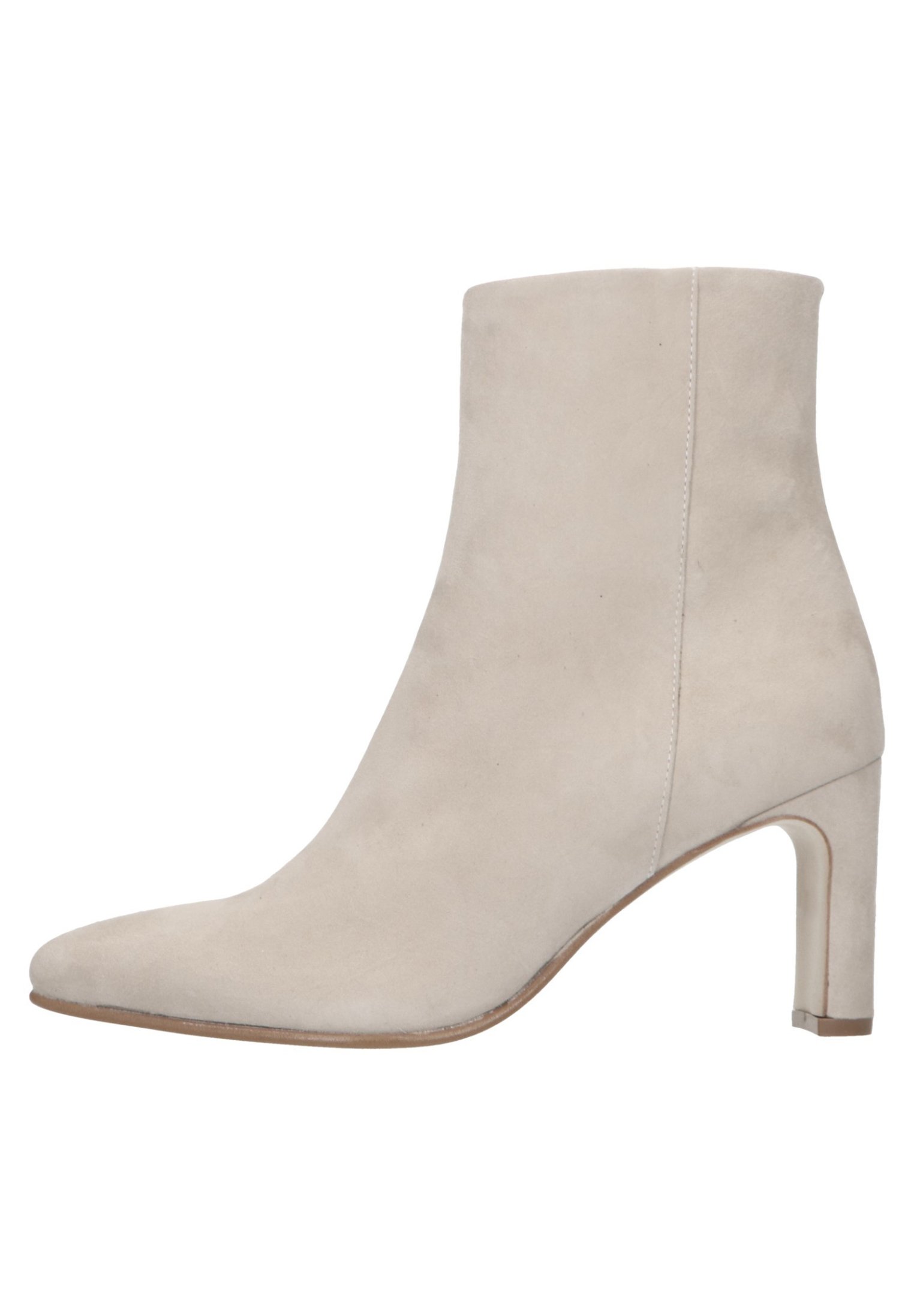 Manfield Enkellaarsjes met hoge hak - beige - Zalando.nl