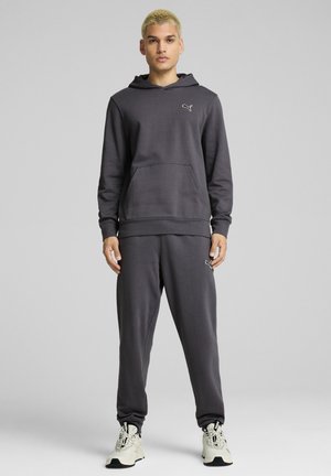 Puma BETTER ESSENTIALS - Jersey con capucha - galactic gray