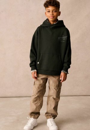 PRINTED WORKWEAR - Hoodie - charcoal grey