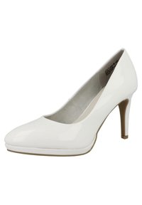 s.Oliver Zapatos de plataforma - white patent