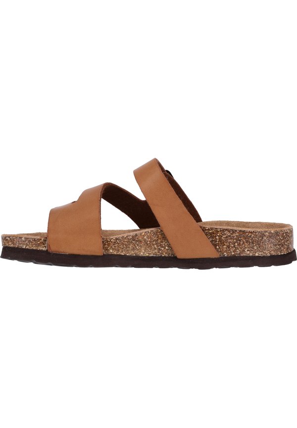 Pantolette flach - rubber