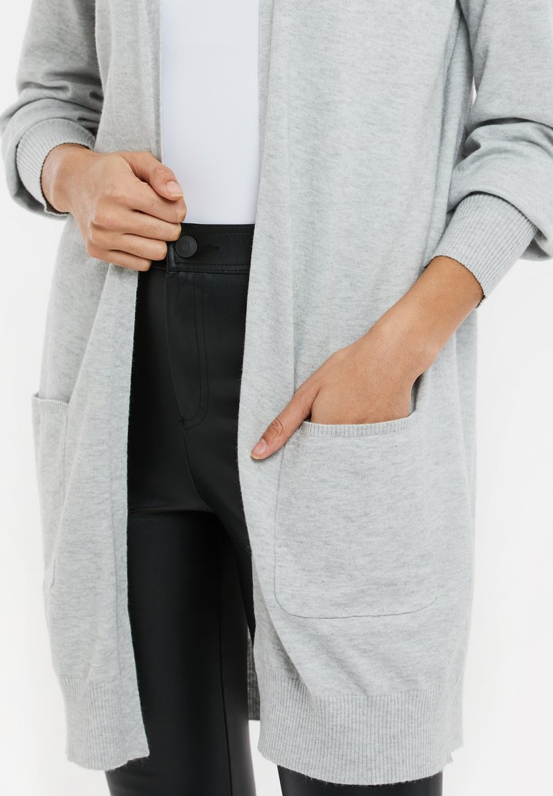 Damen Kleider | Threadbare Strickjacke grau - AP06812 Damen Kleider | Threadbare Strickjacke grau - AP06812