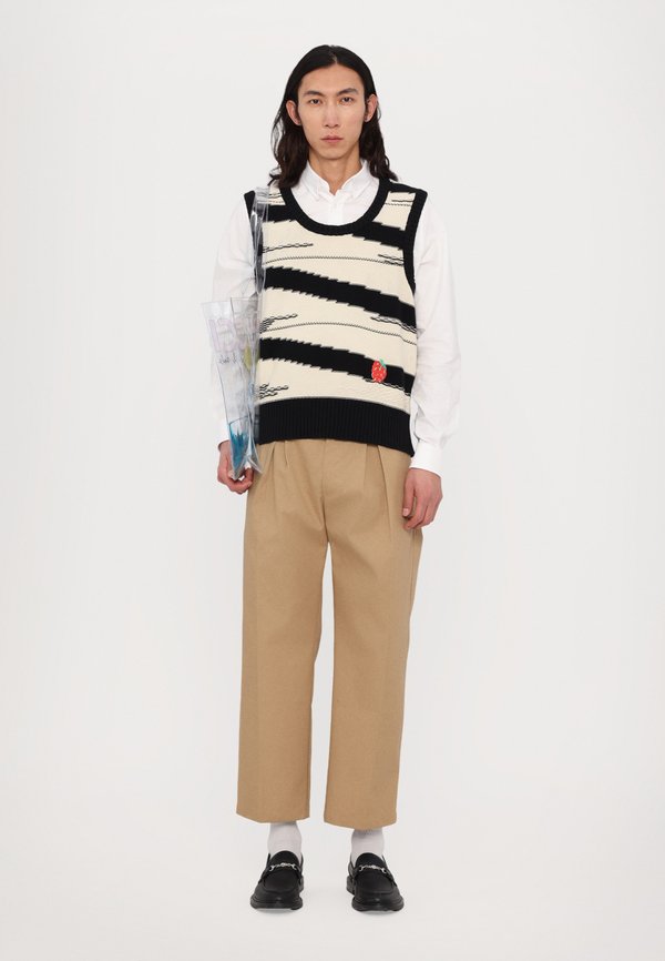 STRIPED RASPBERRY TANK UNISEX - Waistcoat