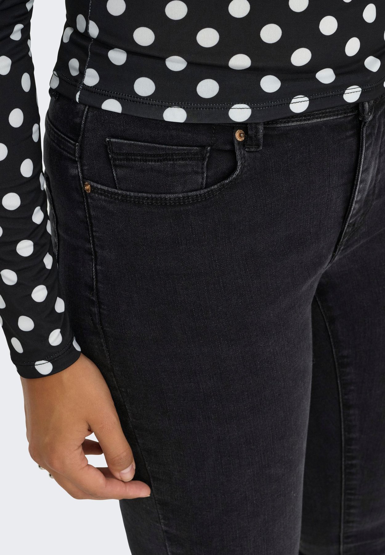 Skinny fit ONLSHAPE Mid waist