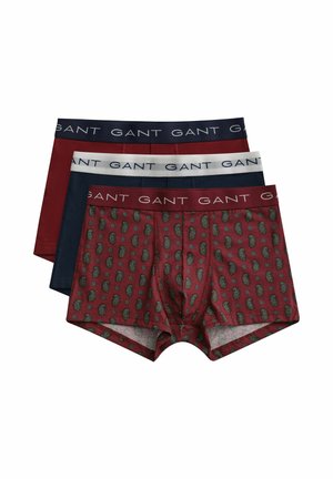 3-PACK PAISLEY PRINT GIFT BOX - Boxers - plumped red