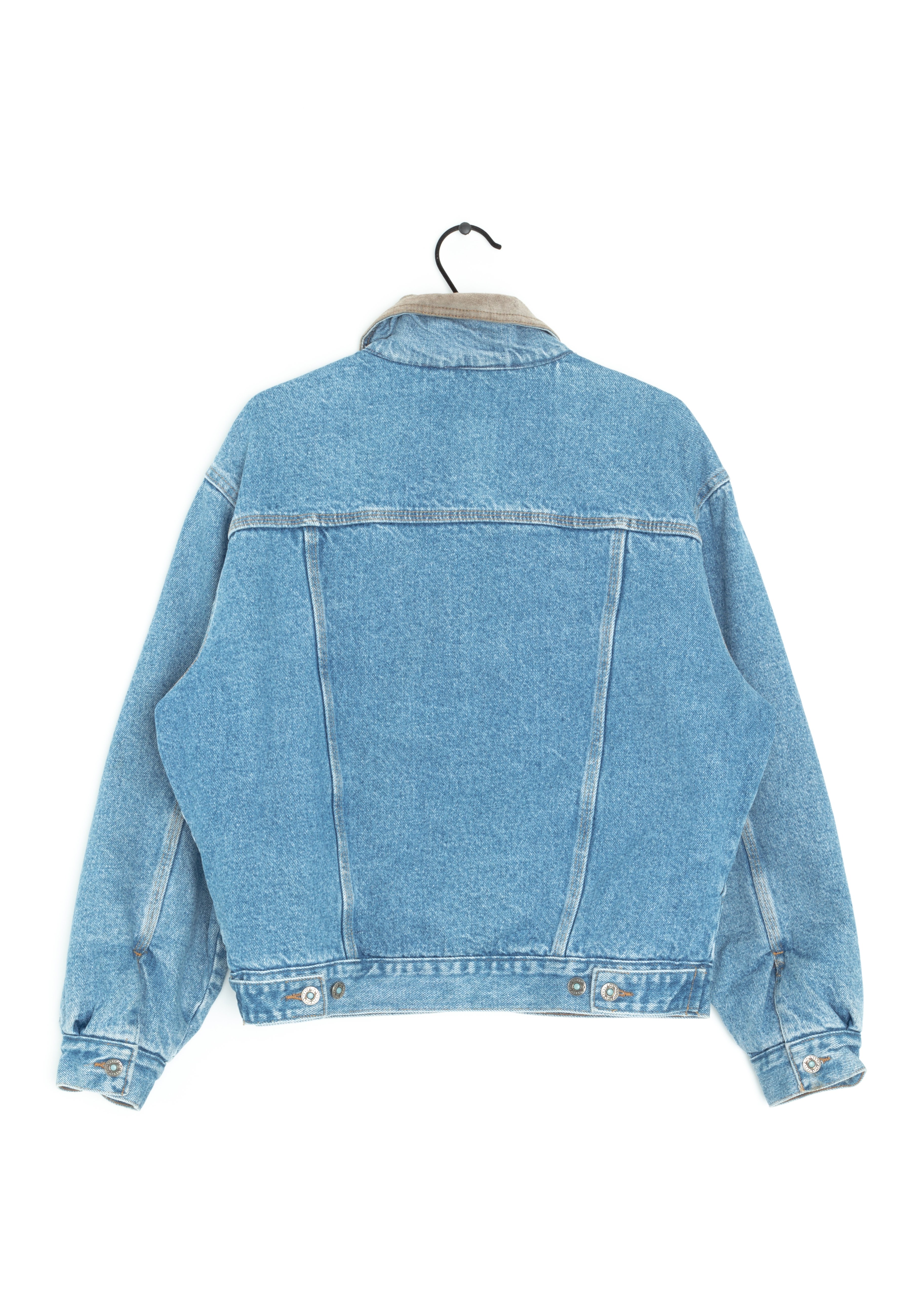 denim full jacket