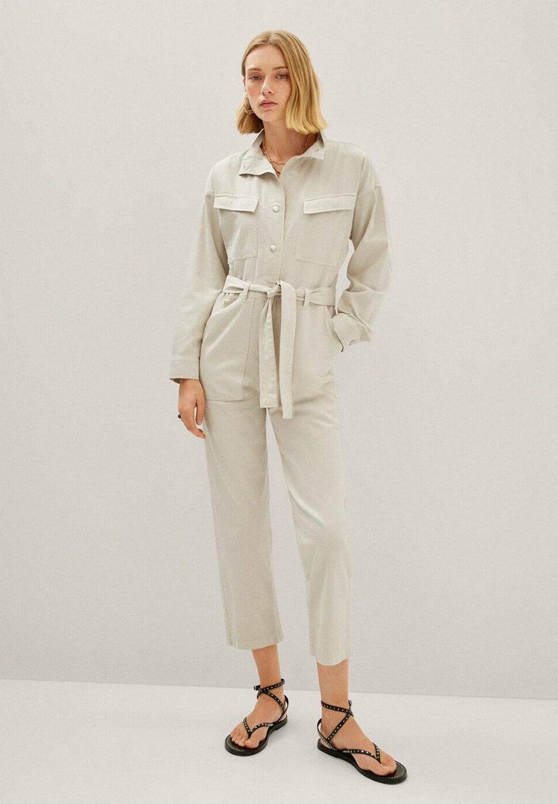 Mango HARPER Jumpsuit ecru/offwhite Zalando.ie