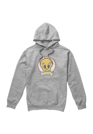 Cotton Soul, LOONEY TUNES RETRO TWEETY - Kapuzenpullover - mottled light grey