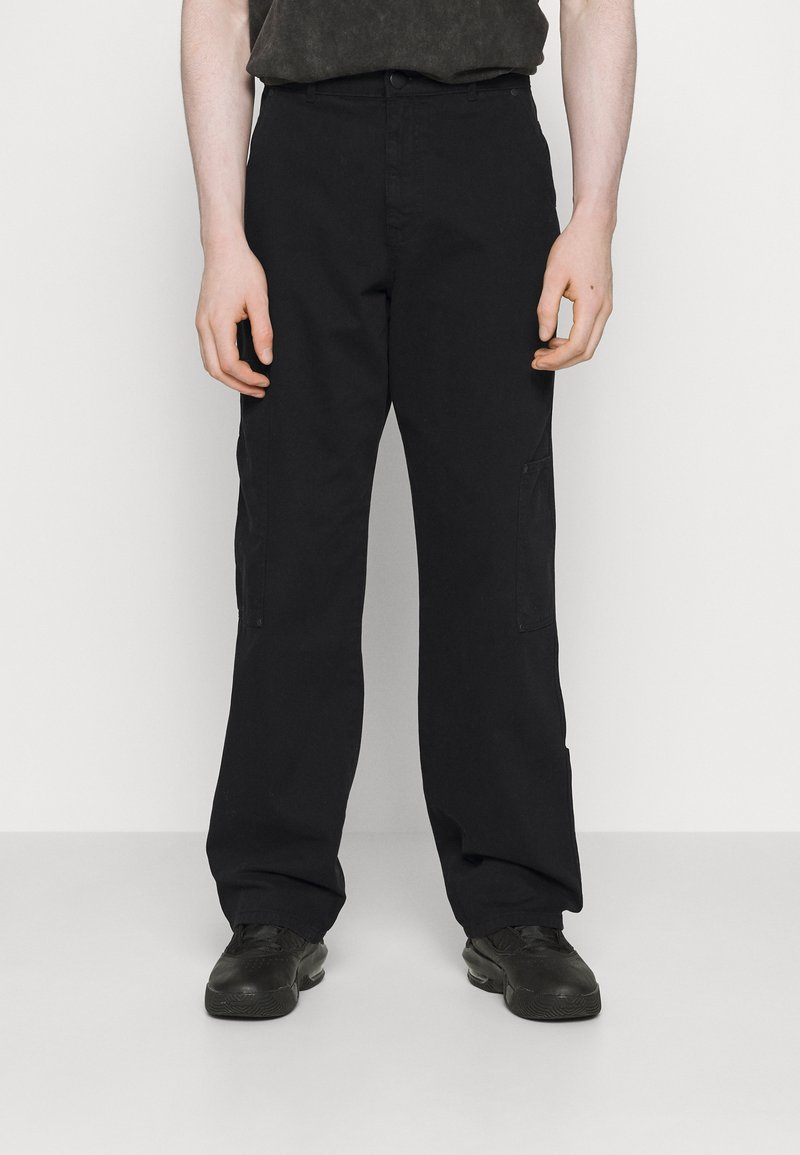 Herren Chinos | Endless Nights CARPENTER PANT UNISEX Cargohose black/schwarz - TU35438 Herren Chinos | Endless Nights CARPENTER PANT UNISEX Cargohose black/schwarz - TU35438