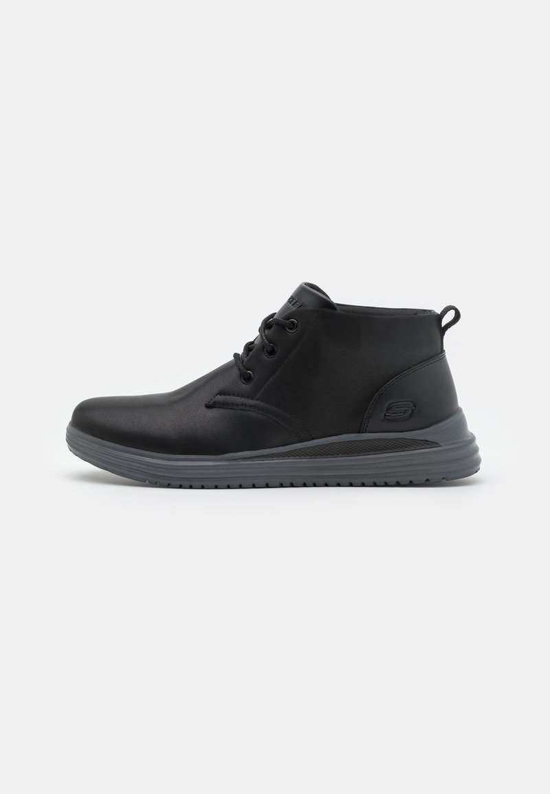 Skechers PROVEN - Botines con cordones - black