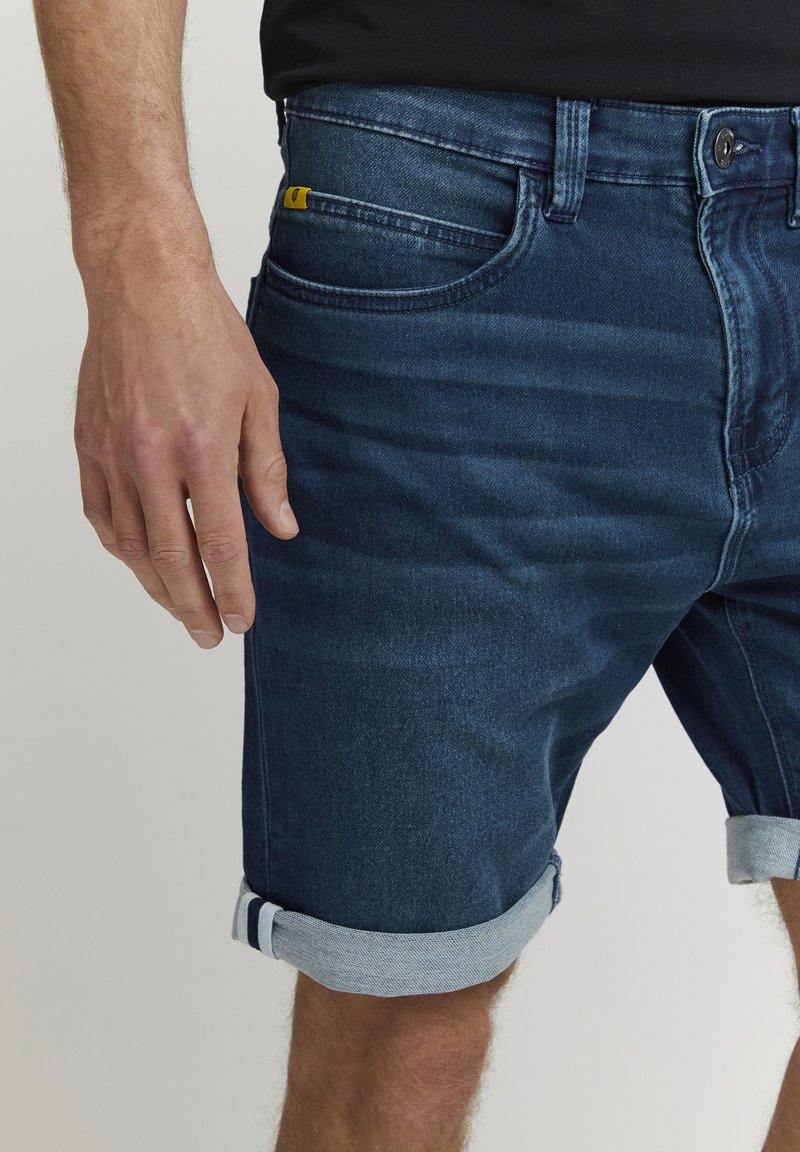 Herren Skinny Fit | INDICODE JEANS IDGODOLF Jeans Shorts dark blue/dark-blue denim - WR28079 Herren Skinny Fit | INDICODE JEANS IDGODOLF Jeans Shorts dark blue/dark-blue denim - WR28079