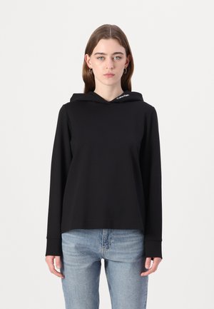 LOGO ELASTIC MILANO HOODIE - Melegítőfelső - black
