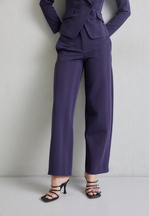 PANTALONI - Pantalon classique - blue notte/nero