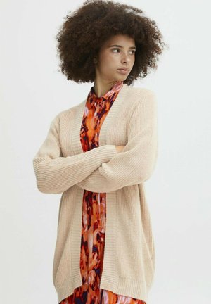 ICHI IHNOVO - Strickjacke - beige