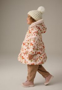 Next SHOWER RESITANT PRINTED  - REGULAR FIT - Wintermantel - cream