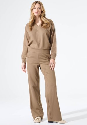 Pantalones deportivos - soft taupe