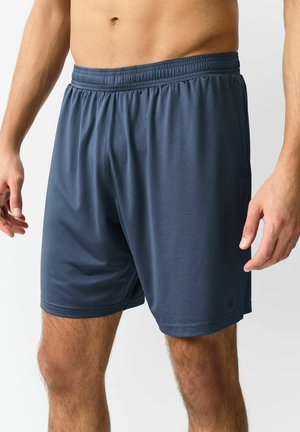 REGULAR FIT-ACTIVE GYM TEXTURED TRAINING - Rövidnadrágok - steel blue