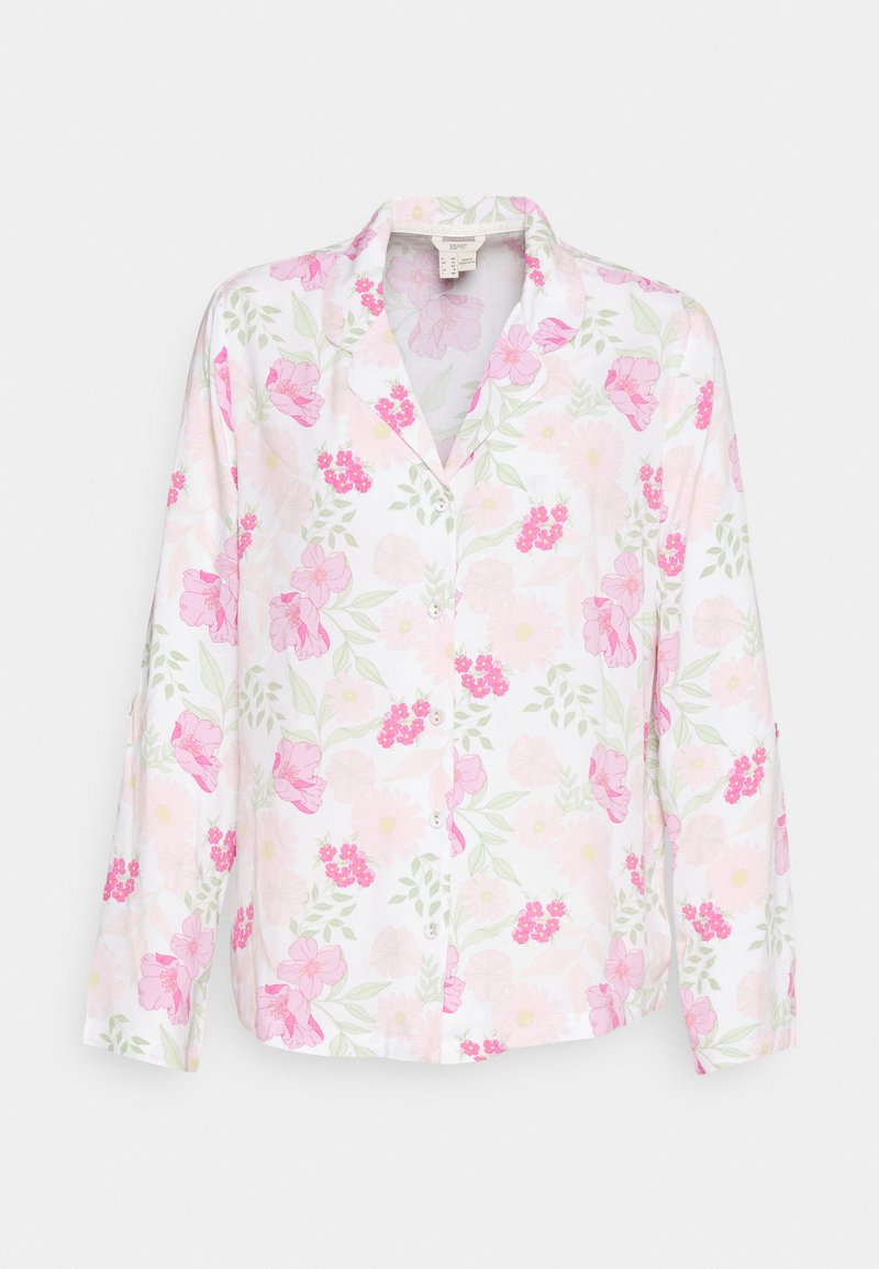Damen Nachthemden | Esprit SEASONAL PRINT Pyjama white/weiß - HR87870 Damen Nachthemden | Esprit SEASONAL PRINT Pyjama white/weiß - HR87870