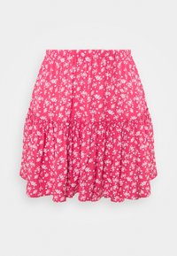 NA-KD Falda acampanada - light pink