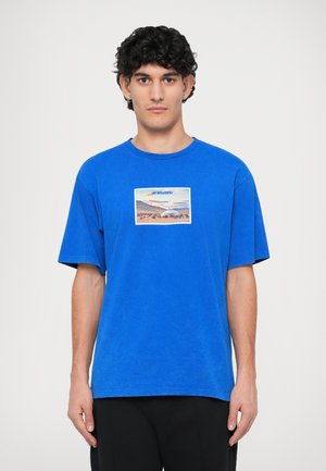 RELAXED TEE  - T-shirt con stampa - lapis blue