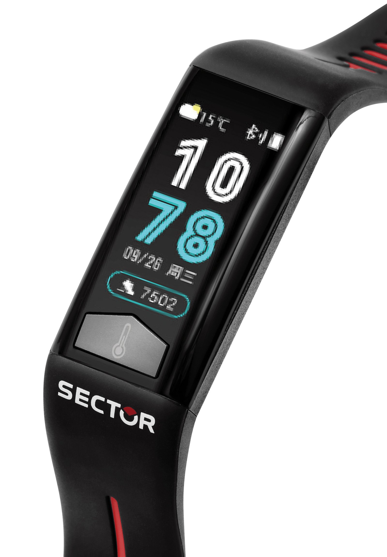 Sector Digitaal horloge - schwarz/Zwart - Zalando.nl