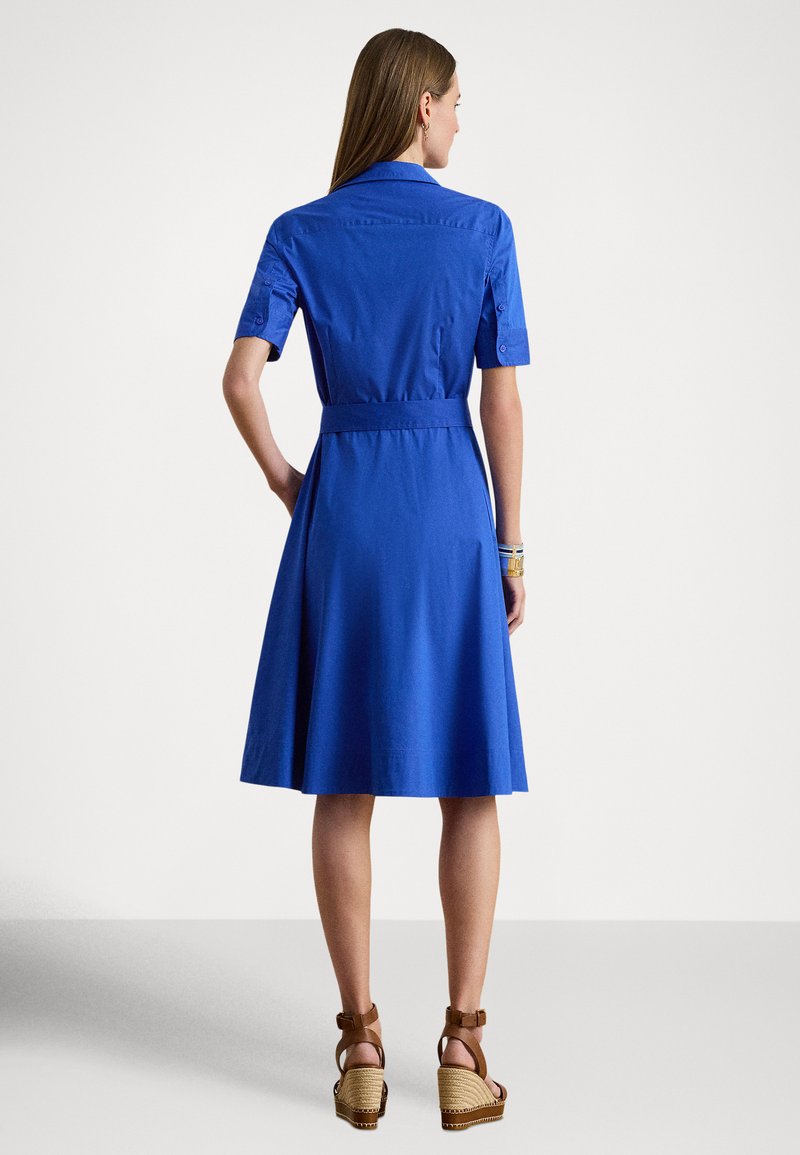 Lauren Ralph Lauren BELTED COTTON-BLEND SHIRTDRESS - Shirt dress - cruise royal/royal blue - Zalando.ie Lauren Ralph Lauren BELTED COTTON-BLEND SHIRTDRESS - Shirt dress - cruise royal/royal blue - Zalando.ie