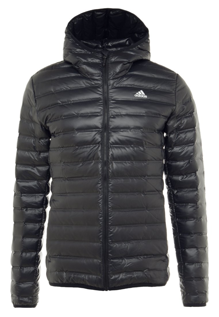 adidas Performance HOODED DOWN - Chaqueta de invierno - black/negro - Zalando.es