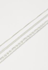 Weekday UNITY NECKLACE 3 PACK - Colar - silver-coloured