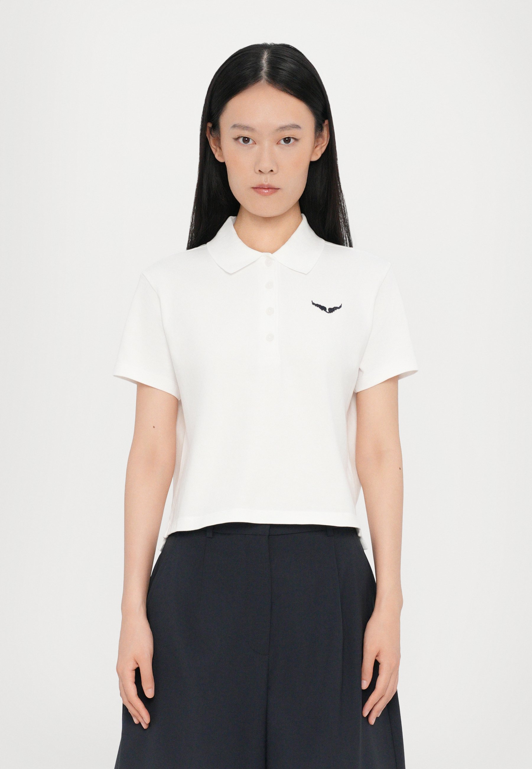売れ筋商品|||ザディグ エ ヴォルテール Tシャツ レディース トップス MIRTA WINGS - Polo shirt - cloud 楽天市場】ZADIG&VOLTAIRE｜ザディグ エ ヴォルテール（Tシャツ