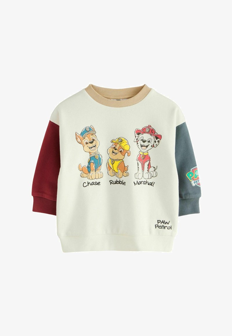Next PAW PATROL CREW NECK - Bluză de molton - white