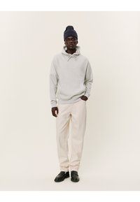 Les Deux DEXTER HOODIE - Jersey con capucha - snow melange