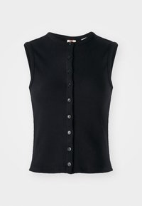 RORY BUTTON UP - Top - anthracite night