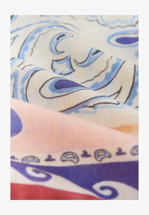Next, REGULAR FIT - TENCEL LONG SLEEVE LIGHTWEIGHT SHIRT . - Nööpidega pluus - multicoloured scarf print