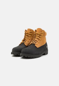 Timberland UNISEX - Stivaletti stringati - black/wheat