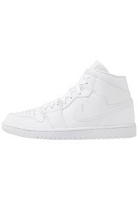 Jordan - AIR JORDAN 1 MID - Korkeavartiset tennarit - white Pienoiskuva 1