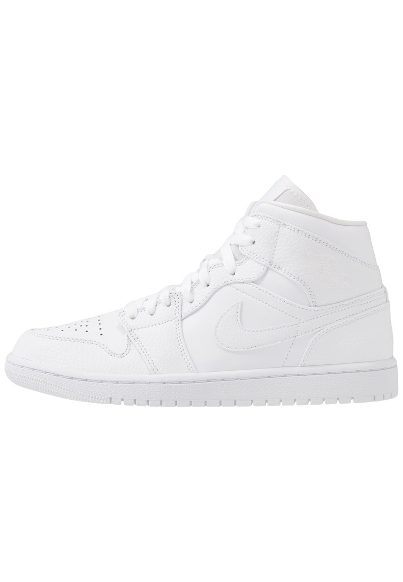 Jordan - AIR JORDAN 1 MID - Korkeavartiset tennarit - white, Suurenna