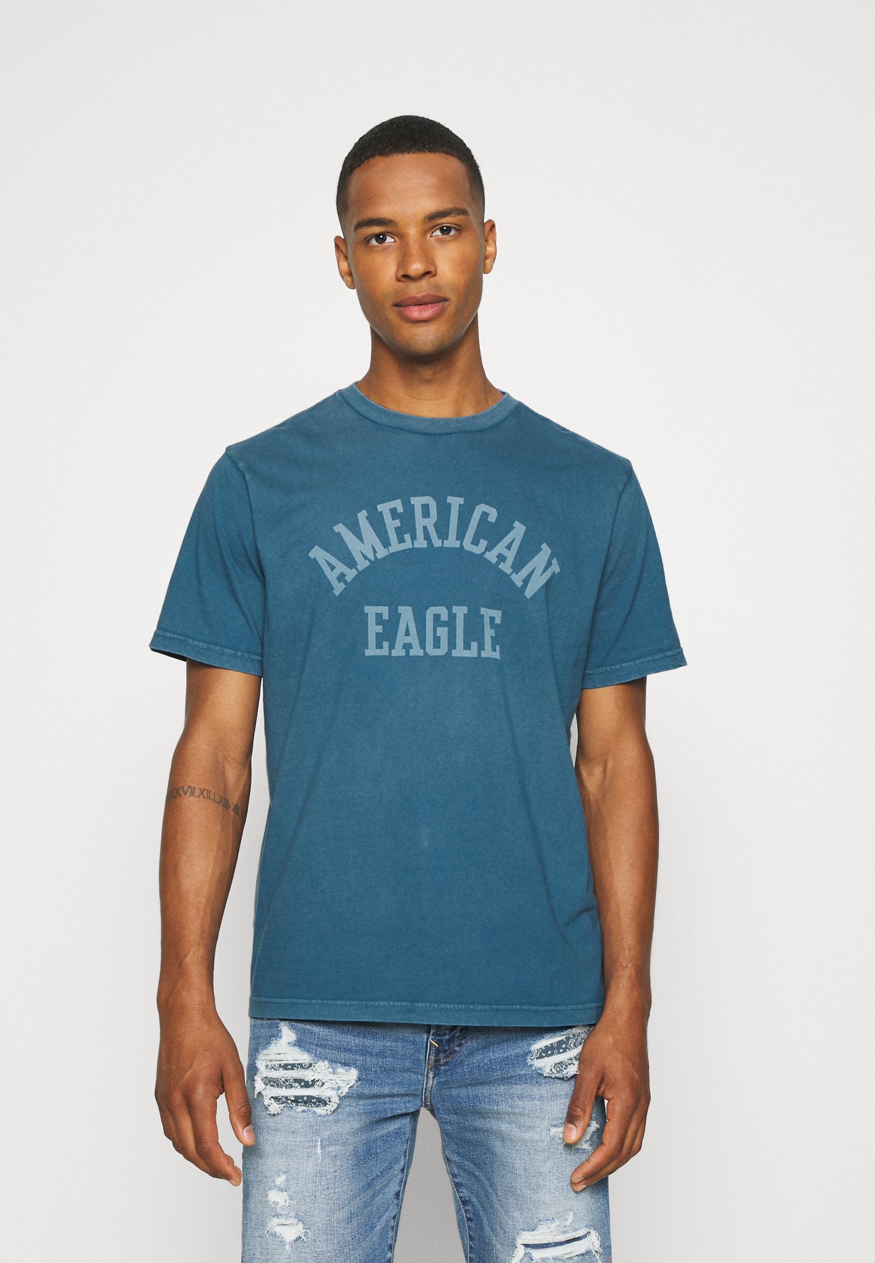 American Eagle TERRACE WASH TEE - Print 