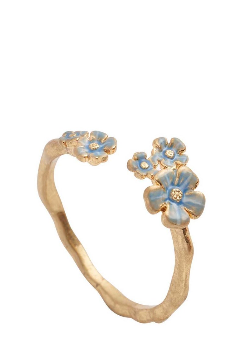 FABLE ENGLAND FORGET-ME-NOT - Bague - blue gold-coloured/bleu clair ...