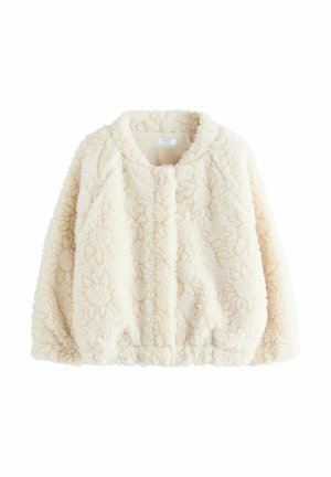 Next REGULAR FIT - SUNFLOWER BORG - Fleecejacka - cream