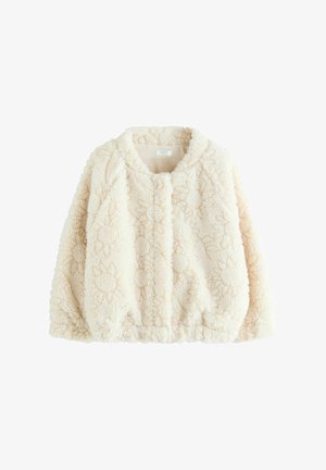Next REGULAR FIT - SUNFLOWER BORG - Polárdzseki - cream