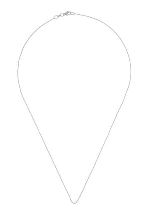 COLLIER RUNDANKER - Collana - weissgold-coloured