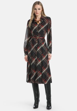 GIRAMONDO - Ingruha - nero rosso beige