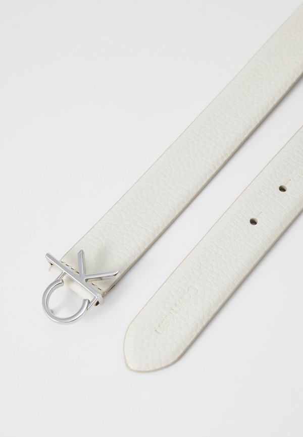 LOGO BUCKLE BELT - Belt - dark ecru3