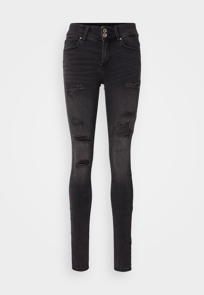 Only Jeans Skinny Fit zwart denim/blackdenim