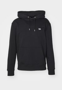 PLAIN HOODIE - Felpa con cappuccio - black