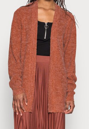 Cardigan - metallic red