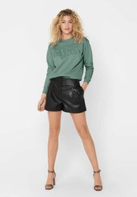 JDY JDYPARIS EMB NOOS - Sweatshirt - sagebrush green