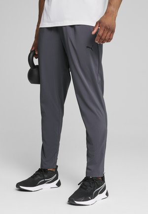 M TAD ESSENTIALS TAPERED PANT - Trainingsbroek - galactic gray